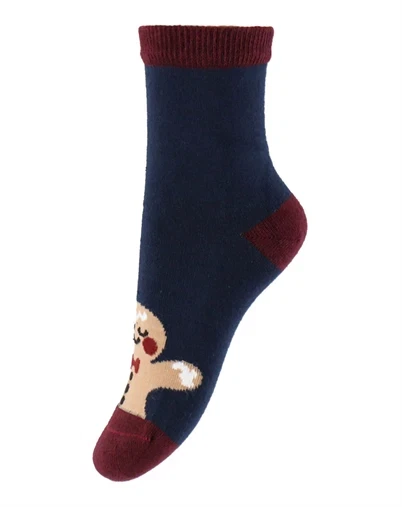 Kids Only - KOGChristmas 5-Pack Strømper - Cabernet/Multi